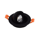 Round 360 Angle Adjustable LED COB Recessed Downlight Black/White 5W 7W 10W 12W 15W 18W LED Ceiling Spot Light Pic Background