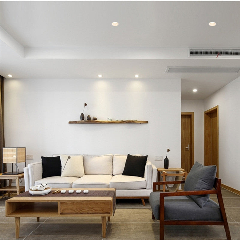 New Deep-glare LED Recessed Downlight Dimmable 5W 7W 10W 12W 15W 3000K/4000K/6000K Ceiling Spot Light With AC85-265V LED Driver