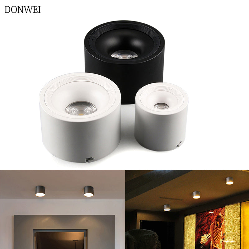 LED Downlight 9W 18W 24W 30W Round Recessed Ceiling spotlight Lamp AC 85-265V Led Bulb Bedroom Kitchen Indoor LED Spot Lighting