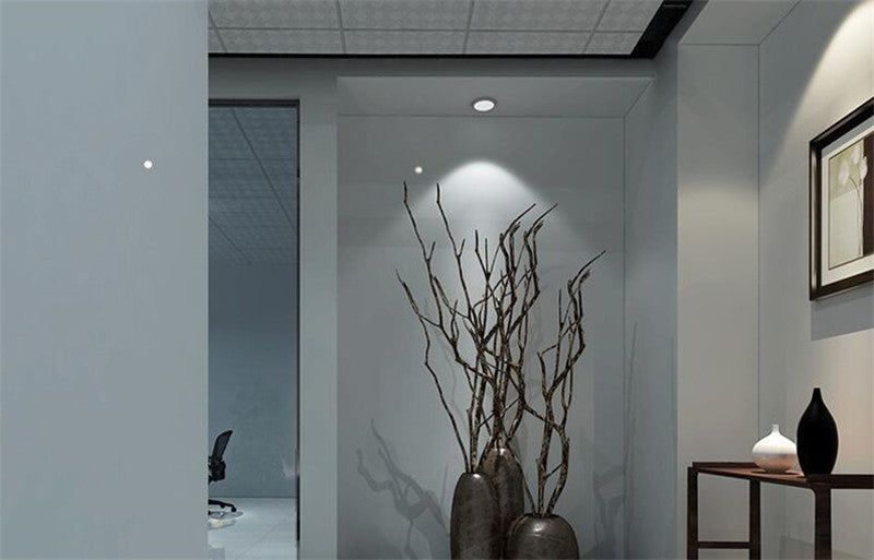 Super Bright Recessed LED Downlight COB 7W 10W LED Spot light LED decoration Ceiling Lamp AC 110V 220V