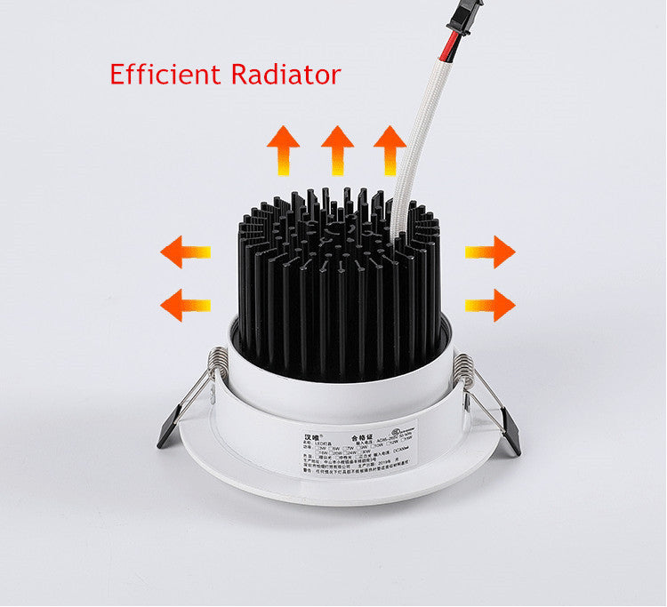 LED Downlight Super Bright Recessed LED SPOT Dimmable COB 3W 5W 7W 12W 15W LED Spot light LED Decoration Ceiling Lamp AC110 220V