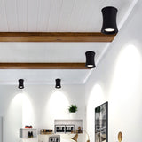 BEIAIDI Modern 10W 15W Surface Mounted Led Downlight Background Foyer Ceiling Spotlight Shop Store Exhibition Ceiling Lamp