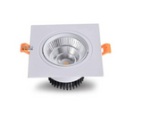 New Square Dimmable Ceiling Recessed LED Downlight Ceiling Lamp 9W 12W 15W AC85-230V LED COB Spot Light Indoor Lighting