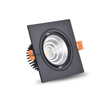 New Square Dimmable Ceiling Recessed LED Downlight Ceiling Lamp 9W 12W 15W AC85-230V LED COB Spot Light Indoor Lighting