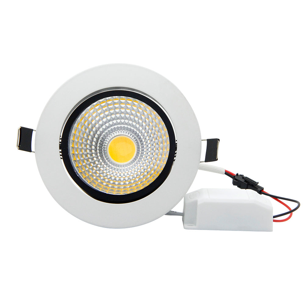 LED Downlight 5W 7W 9W 12W Spot LED Downlights Dimmable COB AC110V 220V Dimmable LED Spot Recessed LED Ceiling Down lamp