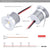 IP65 Mini Led Spot Lamp 80Ra Ceiling Lighting Recessed 9PCS 12V 1W Downlight for Ceiling Cabinet Showcase Focus KTV Ambient Spot