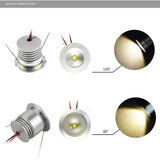 IP65 Mini Led Spot Lamp 80Ra Ceiling Lighting Recessed 9PCS 12V 1W Downlight for Ceiling Cabinet Showcase Focus KTV Ambient Spot