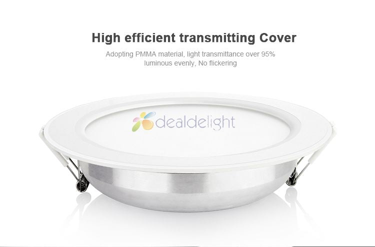 Miboxer 12W RGB+CCT LED Downlight Round AC 100V-240V Brightness adjustable smart LED Ceiling Spotlight