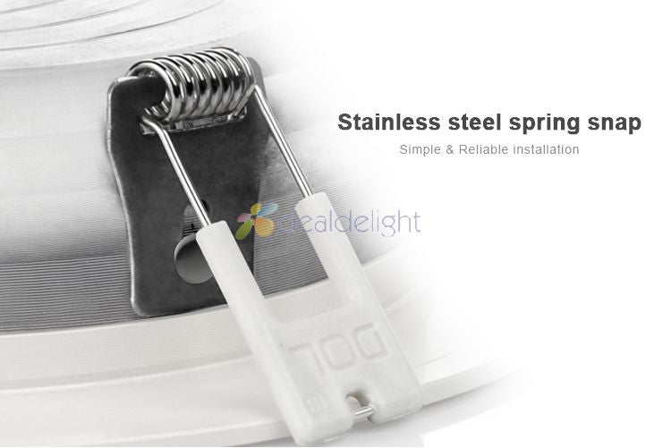 Miboxer 12W RGB+CCT LED Downlight Round AC 100V-240V Brightness adjustable smart LED Ceiling Spotlight