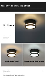 ACETIDE Surface Mounted Led Downlight 5W 7W 9W 12W 15W Side Guide Light Lamp for ceiling spot 220V Ceiling Fixtures Lighting