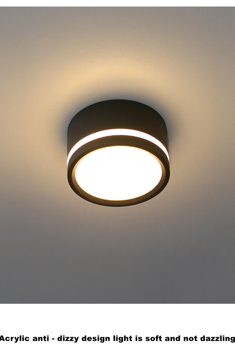 ACETIDE Surface Mounted Led Downlight 5W 7W 9W 12W 15W Side Guide Light Lamp for ceiling spot 220V Ceiling Fixtures Lighting