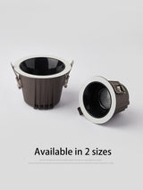 BRGT Led Waterproof Spotlight Round Recessed 7W 12W Ceiling Downlight Aluminum IP65 Spot Focos Lamp For Kitchen Bathroom Lighting