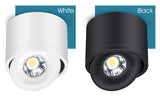 LED Downlight Dimmable 5W 7W 9W 15W 360 Degrees Rotatable Led Surface Mounted Ceiling Light Spotlight Interior Decoration Light