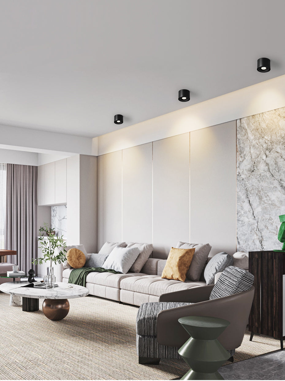 LED Downlight Dimmable 5W 7W 9W 15W 360 Degrees Rotatable Led Surface Mounted Ceiling Light Spotlight Interior Decoration Light