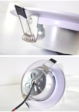 LED Downlight Spot 3W 5W 9W 12W 15W 18W AC 220V 240V White Ultra Thin OK-B 10pcs/Lot Aluminum Round Recessed LED Spot Lighting