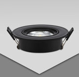 Dimmable LED Recessed Downlight Ceil 5W 7W 9W 12W with Driver COB Angle  220v 110v Adjustable Ceiling Spot Light Bedroom Shop