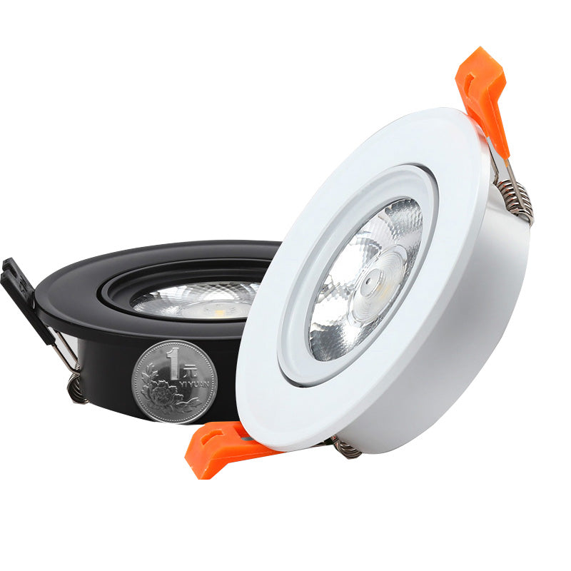 Dimmable LED Recessed Downlight Ceil 5W 7W 9W 12W with Driver COB Angle  220v 110v Adjustable Ceiling Spot Light Bedroom Shop