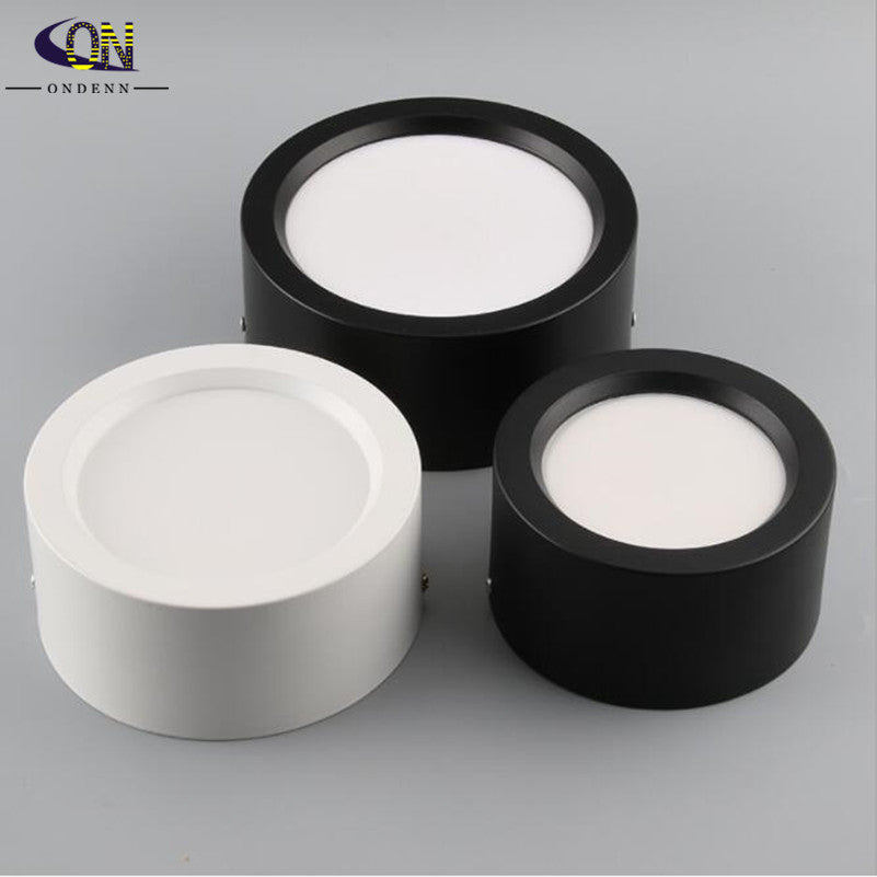 Dimmable Led Downlight Light Ceiling Spot Light 9W 12W 18W 21W 24W 85-265V Surface Mounted Indoor Lighting Replace Halogen Lamp