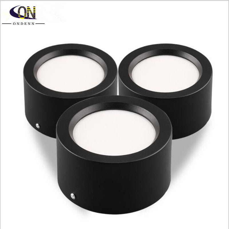 Dimmable Led Downlight Light Ceiling Spot Light 9W 12W 18W 21W 24W 85-265V Surface Mounted Indoor Lighting Replace Halogen Lamp