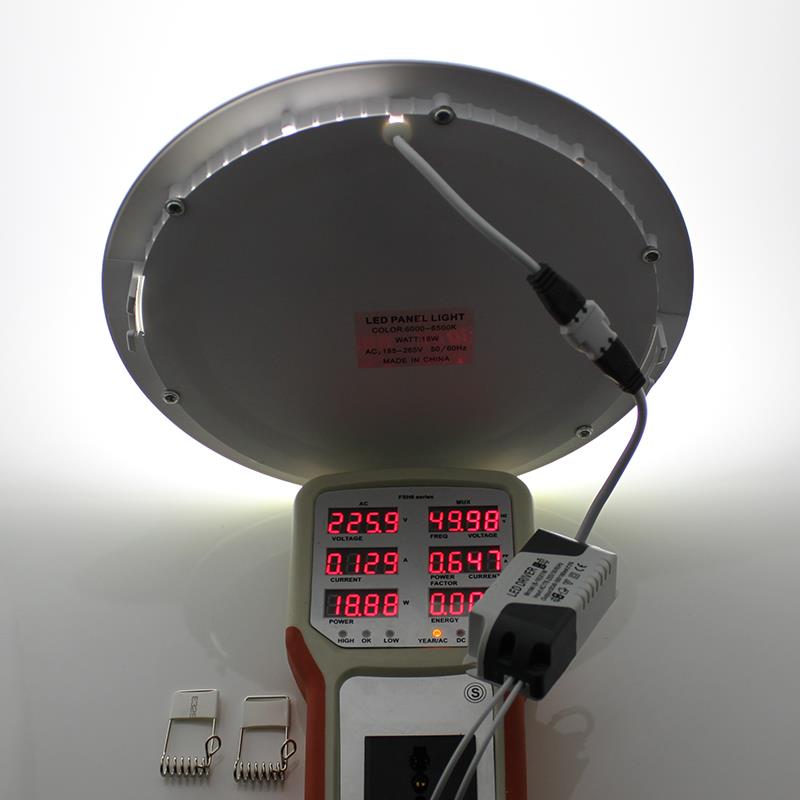 LED Panel light Round lamp 3W 4W 6W 9W 12W 15W 18W led downlight 220V High brightness spotlight