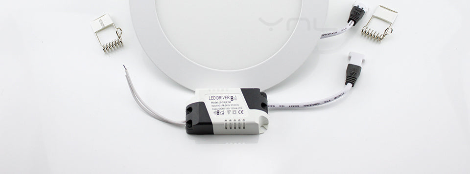LED Panel light Round lamp 3W 4W 6W 9W 12W 15W 18W led downlight 220V High brightness spotlight