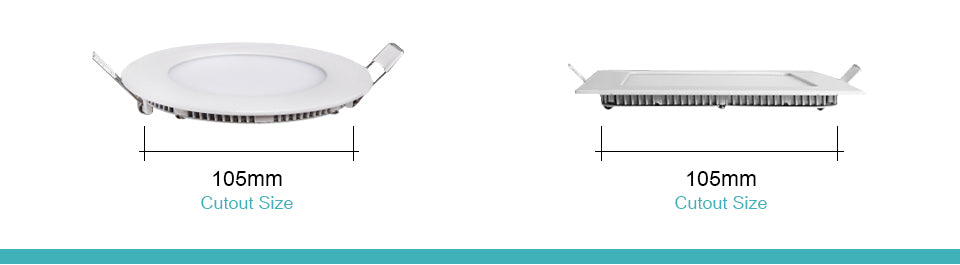 LED Panel light Round lamp 3W 4W 6W 9W 12W 15W 18W led downlight 220V High brightness spotlight