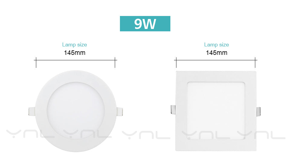 LED Panel light Round lamp 3W 4W 6W 9W 12W 15W 18W led downlight 220V High brightness spotlight