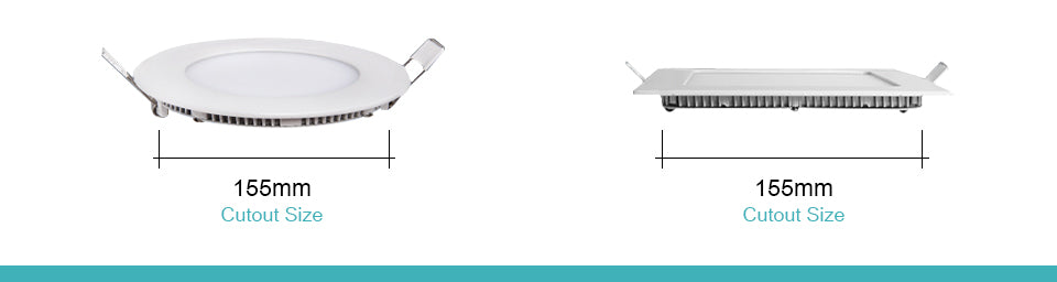 LED Panel light Round lamp 3W 4W 6W 9W 12W 15W 18W led downlight 220V High brightness spotlight