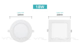 LED Panel light Round lamp 3W 4W 6W 9W 12W 15W 18W led downlight 220V High brightness spotlight