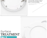 LED Panel light Round lamp 3W 4W 6W 9W 12W 15W 18W led downlight 220V High brightness spotlight