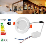 Waterproof LED Downlight Dimmable 1W Waterproof 85-265V Warm White Cold White Recessed LED Lamp SpotLight