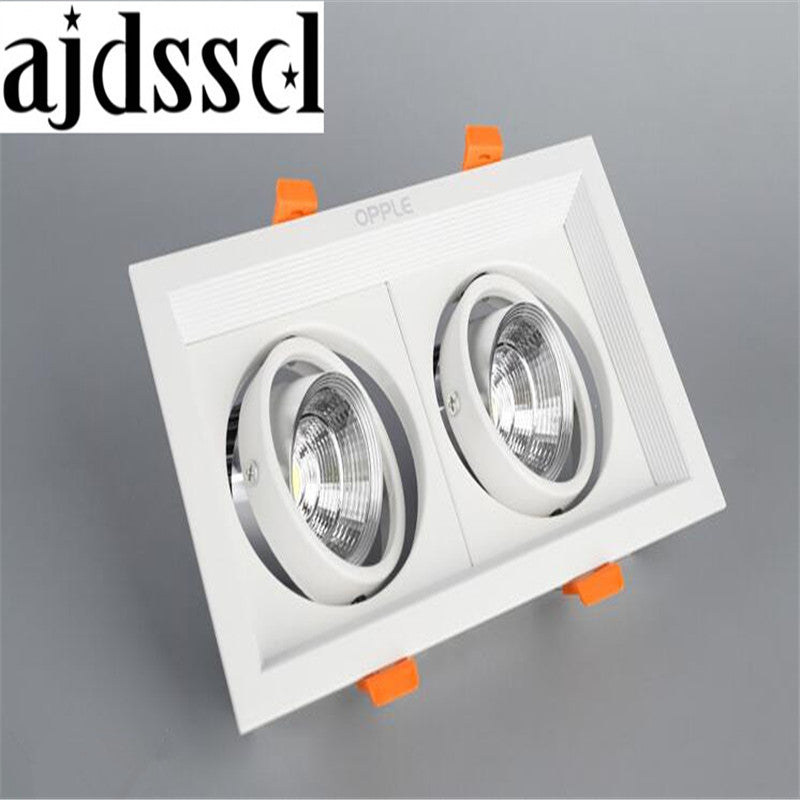 LED downlight Dimmable SPOT Led COB Ceiling led DOwnlight  20W rotating 110V/220V/Warm white surface mounted Indoor Lighting