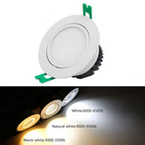 Dimmable Led downlight light COB Ceiling Spot Light 110v 220v 5w 7w 10w 85-265V ceiling recessed downlights Indoor Lighting