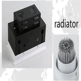 Downlights LED COB Ceiling 26w Surface Mounted dimmable LED Lamps Spot Light AC85-265V square Rotation LED Downlights