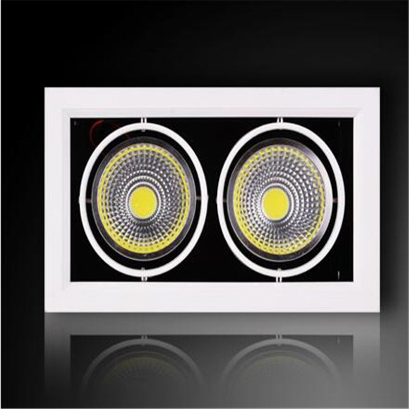 Downlights LED COB Ceiling 26w Surface Mounted dimmable LED Lamps Spot Light AC85-265V square Rotation LED Downlights