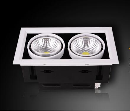 Downlights LED COB Ceiling 26w Surface Mounted dimmable LED Lamps Spot Light AC85-265V square Rotation LED Downlights