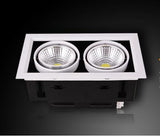 Downlights LED COB Ceiling 26w Surface Mounted dimmable LED Lamps Spot Light AC85-265V square Rotation LED Downlights