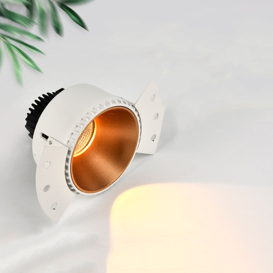 Modern Ceiling Downlight Recessed Anti Glare COB 5/7/10W LED Spotlight Bedroom Living Room Background Indoor Lighting Decor