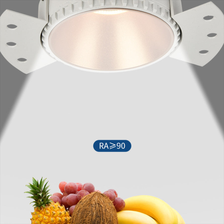 Modern Ceiling Downlight Recessed Anti Glare COB 5/7/10W LED Spotlight Bedroom Living Room Background Indoor Lighting Decor