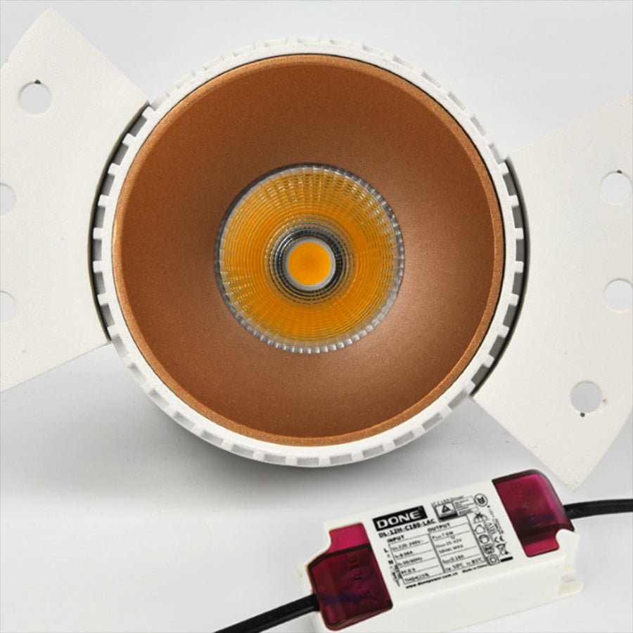 Modern Ceiling Downlight Recessed Anti Glare COB 5/7/10W LED Spotlight Bedroom Living Room Background Indoor Lighting Decor