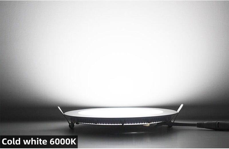 LED Panel Lamps Recessed Ceiling Lights 20W 24W 110V 220V for Hotel Mall Office Home Decoration LED Downlights Indoor Lighting