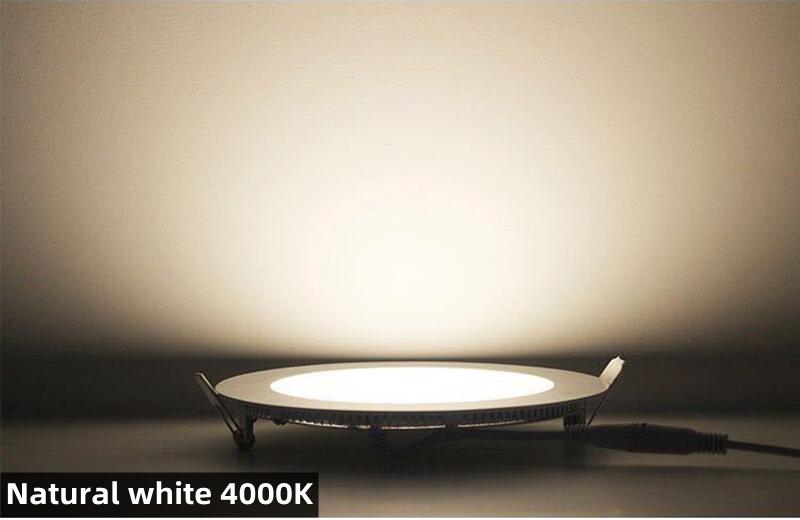 LED Panel Lamps Recessed Ceiling Lights 20W 24W 110V 220V for Hotel Mall Office Home Decoration LED Downlights Indoor Lighting