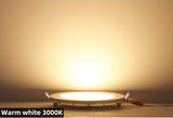 LED Panel Lamps Recessed Ceiling Lights 20W 24W 110V 220V for Hotel Mall Office Home Decoration LED Downlights Indoor Lighting