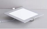 LED Panel Lamps Recessed Ceiling Lights 20W 24W 110V 220V for Hotel Mall Office Home Decoration LED Downlights Indoor Lighting