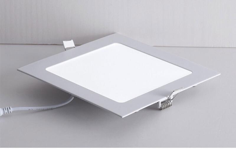 LED Panel Lamps Recessed Ceiling Lights 20W 24W 110V 220V for Hotel Mall Office Home Decoration LED Downlights Indoor Lighting