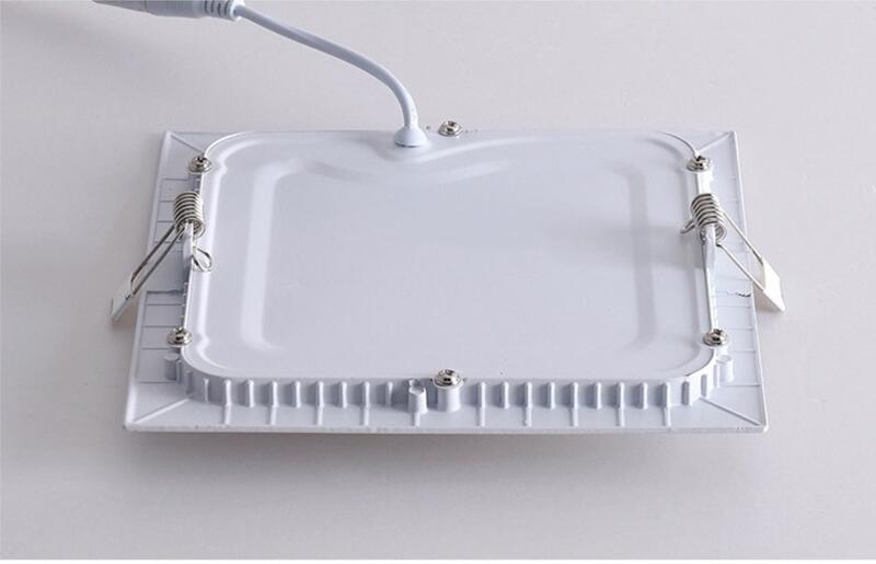 LED Panel Lamps Recessed Ceiling Lights 20W 24W 110V 220V for Hotel Mall Office Home Decoration LED Downlights Indoor Lighting