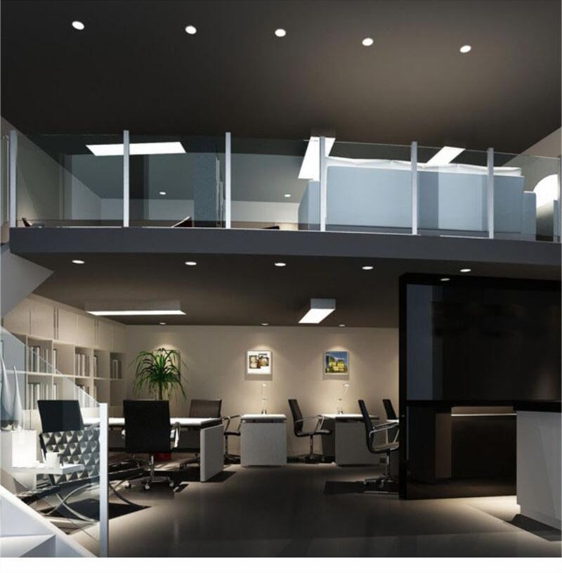 LED Panel Lamps Recessed Ceiling Lights 20W 24W 110V 220V for Hotel Mall Office Home Decoration LED Downlights Indoor Lighting