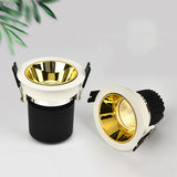 LED Ceiling Spotlights Recessed Anti Glare COB LED Downlights Bedroom 5/7/10W Living Room Decoation Ceiling Downlight