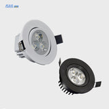 Round dimmable downlight 3W 6W 10W 14W 18W 24W LED recessed ceiling ac85-265V LED indoor lighting