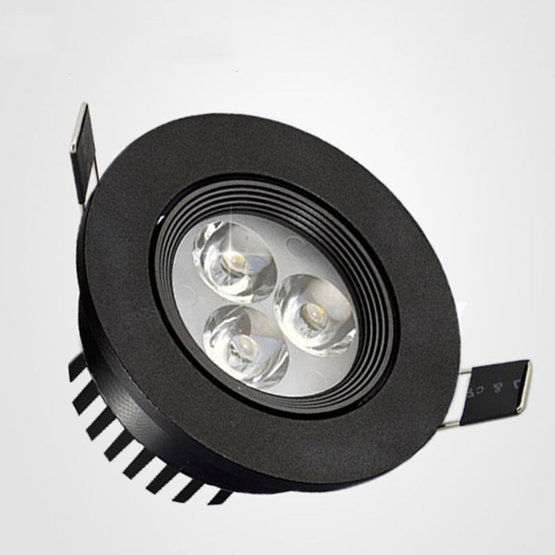 Round dimmable downlight 3W 6W 10W 14W 18W 24W LED recessed ceiling ac85-265V LED indoor lighting